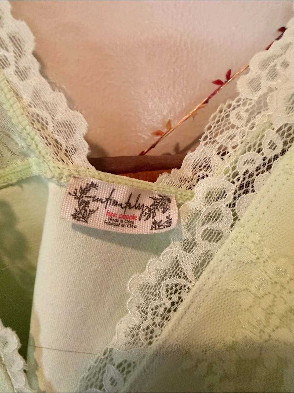 Free People sheer lace